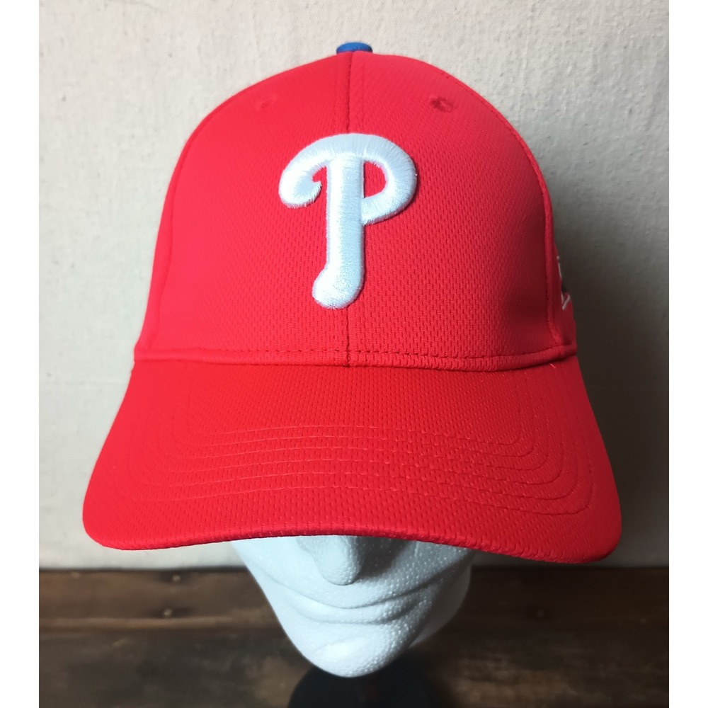 MLB‎ Team Philadelphia Phillies Hat One Size Fits Most Baseball Cap Red